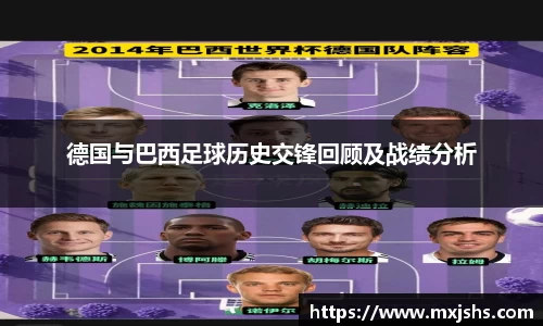 德国与巴西足球历史交锋回顾及战绩分析